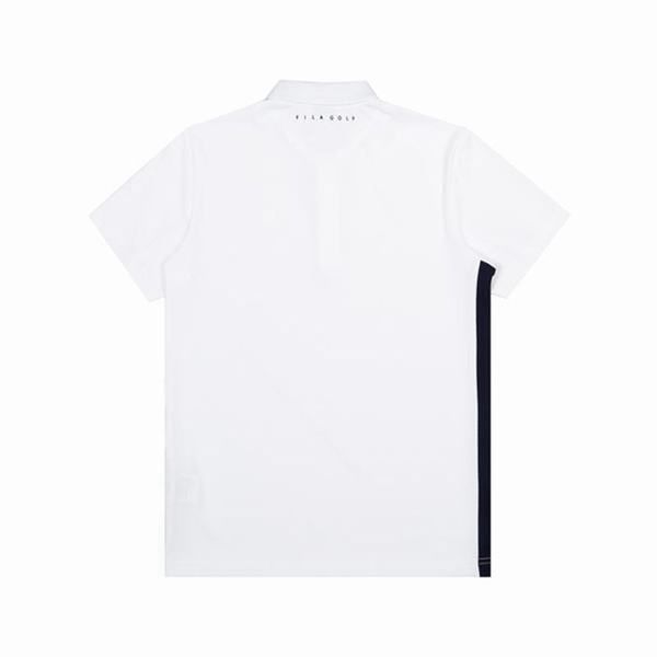 Camisas Polo Fila Homem Branco - Fila Golf Yoko S/S Loja Online Portugal,RLST-53179